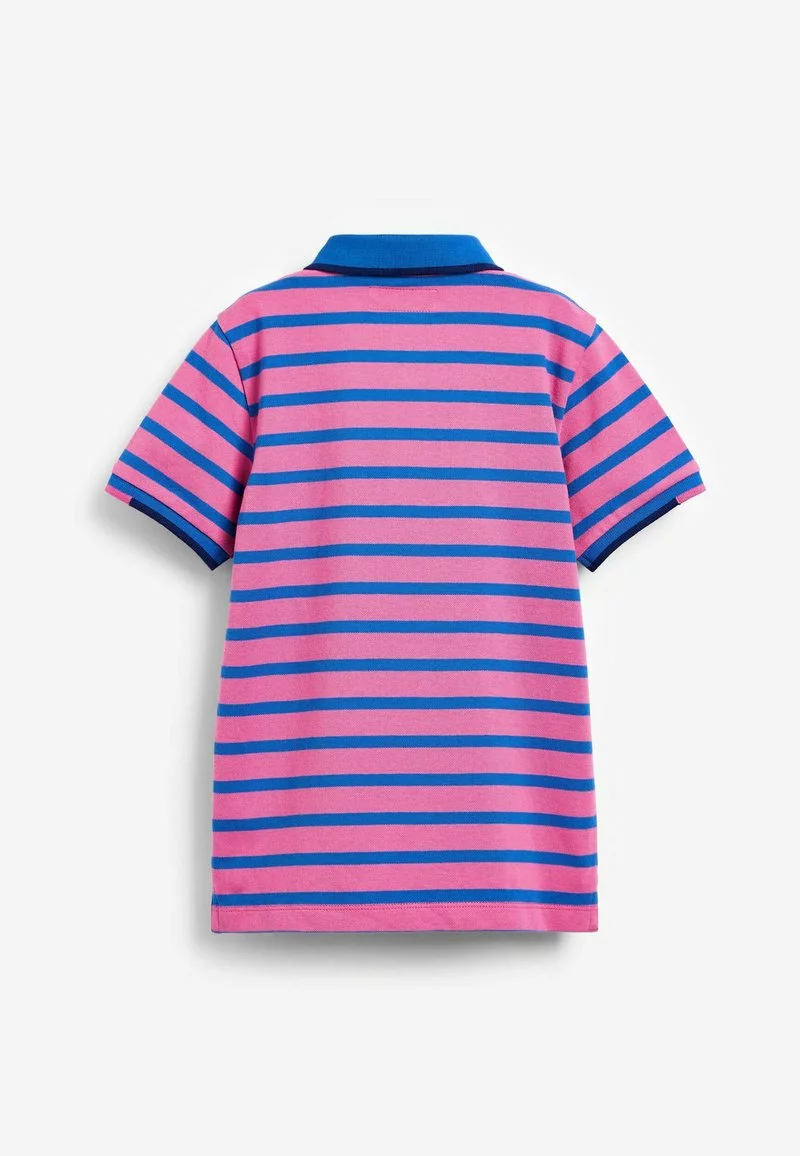 Next Kinder SHORT SLEEVE - Poloshirt - Pink Blue 2 Next Kinder SHORT SLEEVE - Poloshirt - Pink Blue – Bild 2