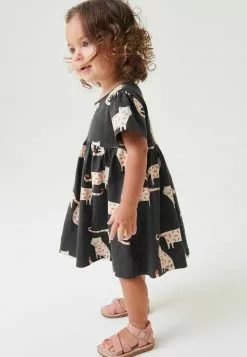 Next Kinder Jerseykleid - Black Animal Character -Next Großes Kaufhaus 9635b61009dd4fd3a0f51899677ad6ab