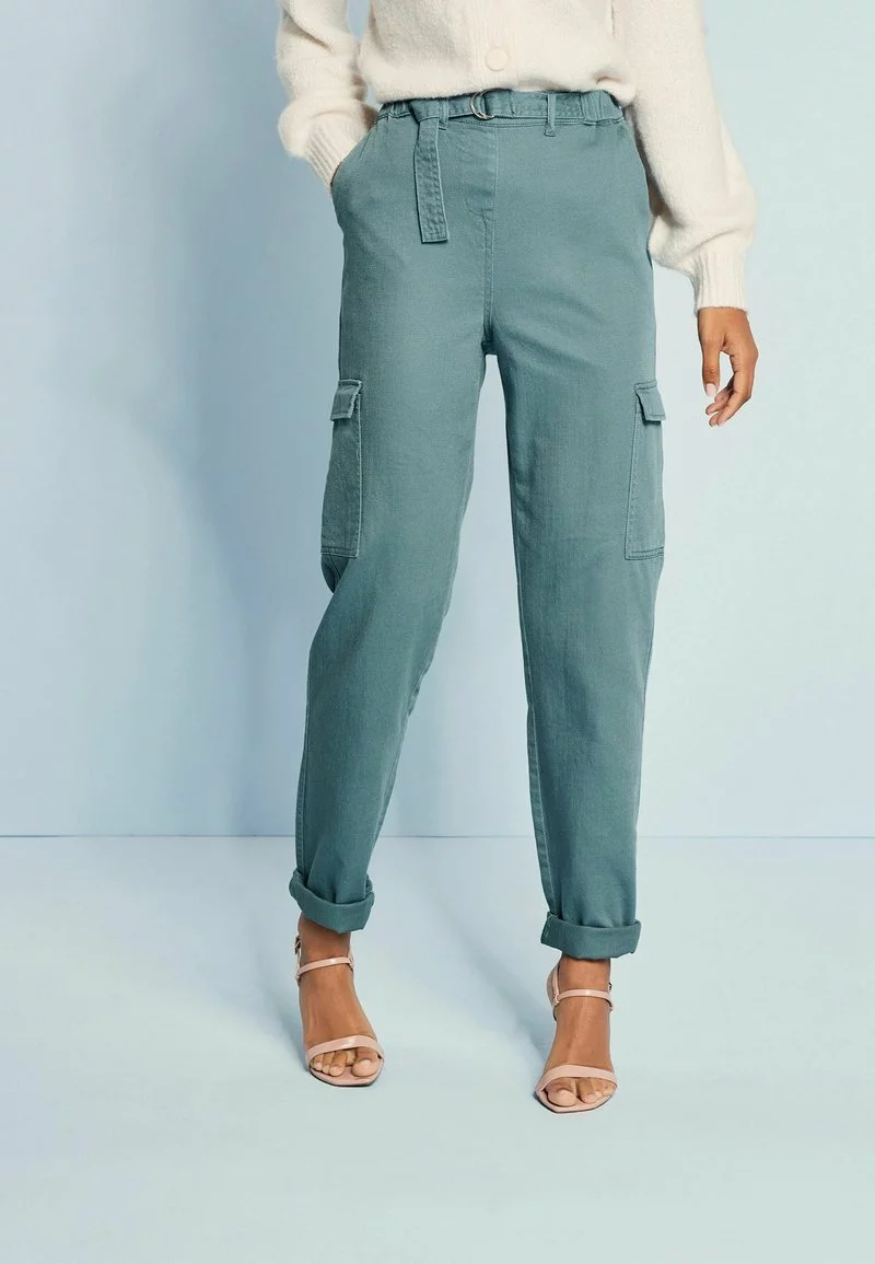 Next Damen Cargohose - Teal 1 Next Damen Cargohose - Teal