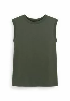 Damen NEXT CREW NECK TANK - Top - Khaki Green -Next Großes Kaufhaus 966c2fab6e10436d84b113b09d5894d5