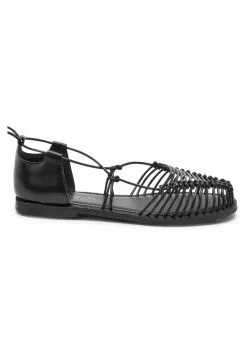Next Damen Riemensandalette - Black
