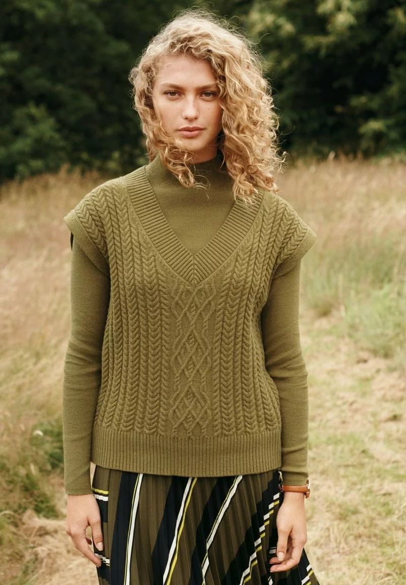 Next Damen Strickpullover - Green 2 Next Damen Strickpullover - Green – Bild 2