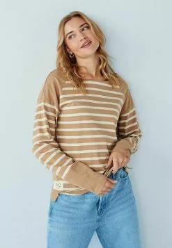 Next Damen RAGLAN - Langarmshirt - Brown