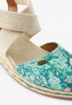 Next Damen FOREVER COMFORT - Keilsandalette - Morris & Co. Print -Next Großes Kaufhaus 97167462e24a42fba8457e7539d0bacb