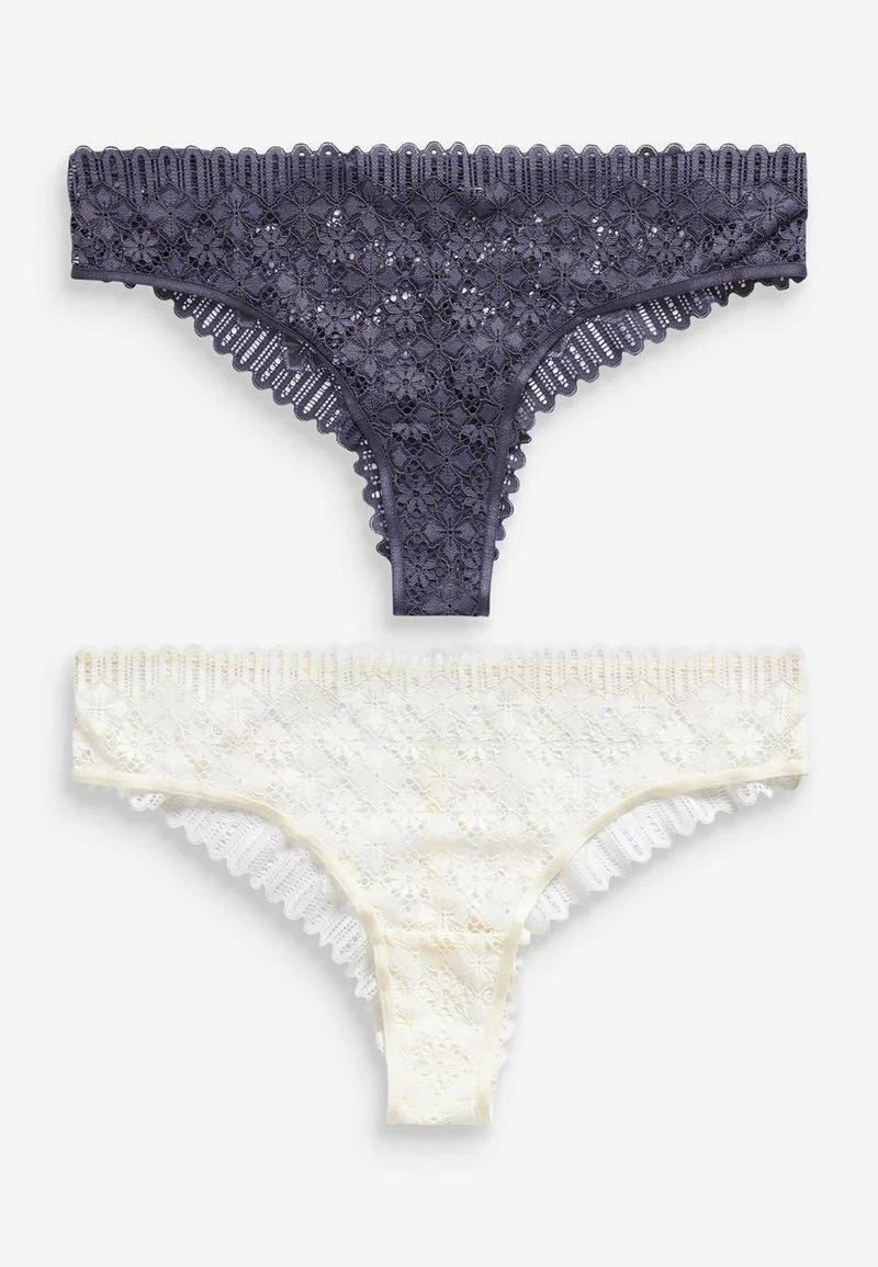 Next Damen 2 PACK - Slip - Blue 1 Next Damen 2 PACK - Slip - Blue