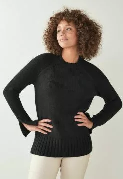 Next Damen Strickpullover - Black