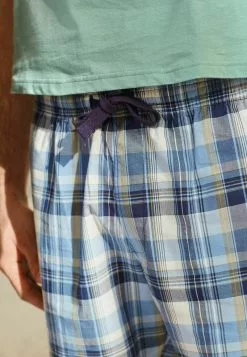 Next Herren SET - Nachtwäsche Set - Blue Graphic Check