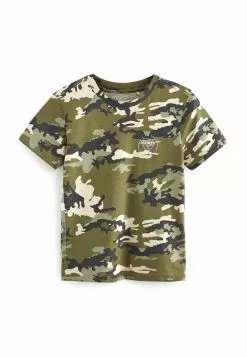 Next Kinder T-Shirt Print - Khaki Green