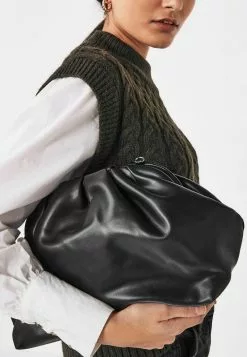 Next Damen VOLUME WITH STRAP - Handtasche - Black