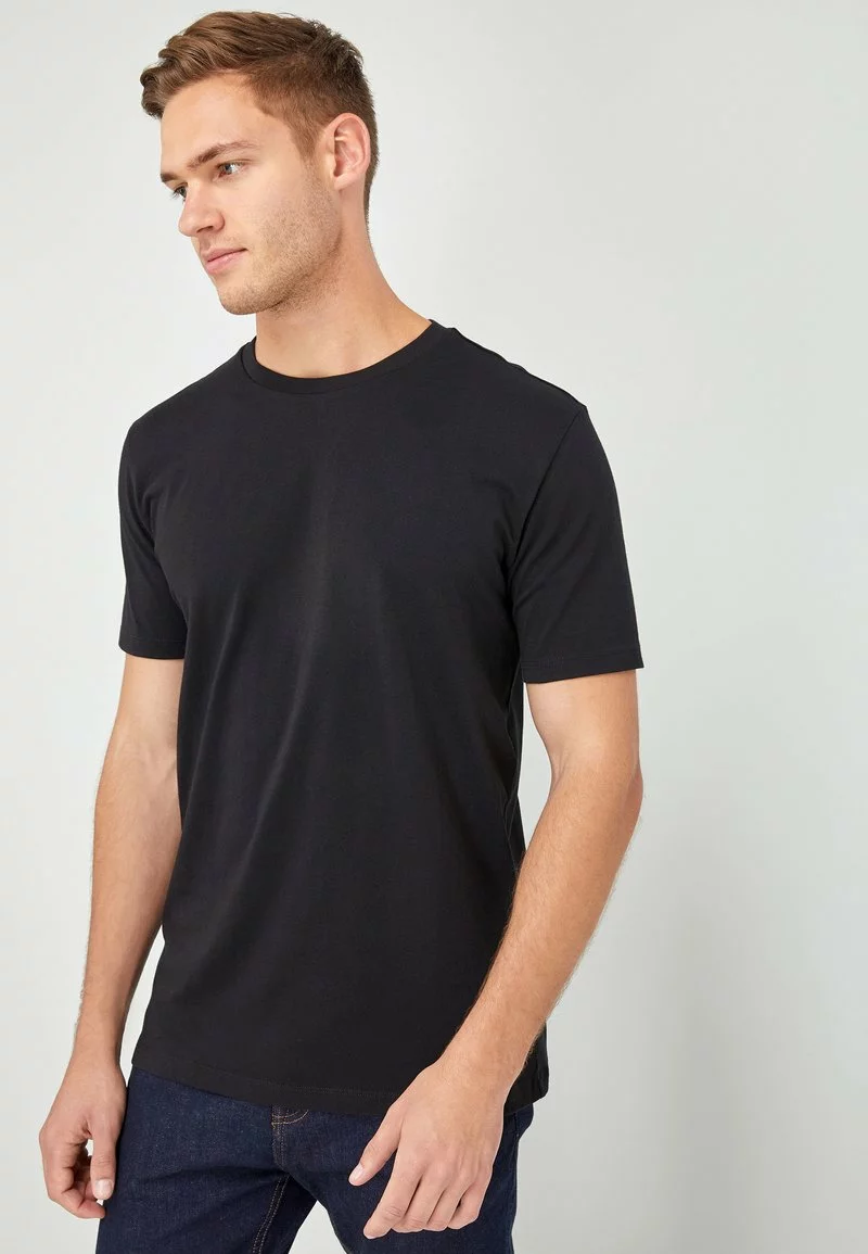 Next Herren T-Shirt Basic - Black 1 Next Herren T-Shirt Basic - Black