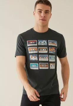 Next Herren 3 PACK - T-Shirt Print - Mottled Black 10 Next Herren 3 PACK - T-Shirt Print - Mottled Black -Next Großes Kaufhaus 9a6dcee1c13645cba505a63b6e0a17c0