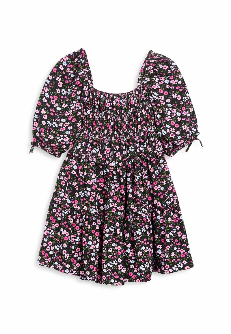 Next Kinder PRINTED SHIRRED - Freizeitkleid - Black Ditsy 4 Next Kinder PRINTED SHIRRED - Freizeitkleid - Black Ditsy – Bild 4