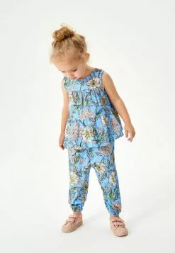 Next SET - Stoffhose - Blue Floral | Kinder