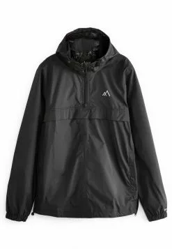 Next Herren WATERPROOF PACKABLE OVERHEAD ANORAK - Outdoorjacke - Black -Next Großes Kaufhaus 9b8848f146c9438fbe9b78b6b4e7ecd9
