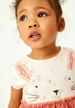 Next SHORT SLEEVE - Freizeitkleid - Pink Bunny | Kinder -Next Großes Kaufhaus 9c531a9dcefd4532b422d74cae4e19b5