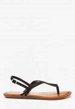 Next Damen ROSE GOLD REGULAR/WIDE FIT FOREVER COMFORT® DOUBLE PLAIT TOE TH - Zehentrenner - Black 10 Next Damen ROSE GOLD REGULAR/WIDE FIT FOREVER COMFORT® DOUBLE PLAIT TOE TH - Zehentrenner - Black -Next Großes Kaufhaus 9c64397f94d54fa59334ac31cd336cd4