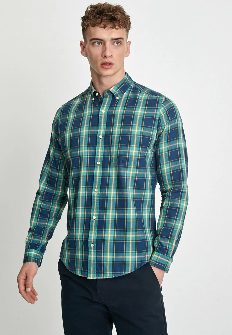 Next Herren Hemd - Green 1 Next Herren Hemd - Green