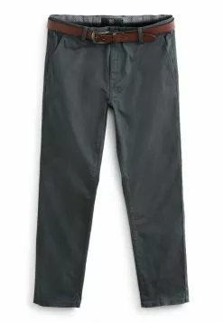 Next BELTED SOFT TOUCH - Chino - Charcoal Grey | Herren -Next Großes Kaufhaus 9d05a9ac6d934ca0a38b8cc8befc0f31