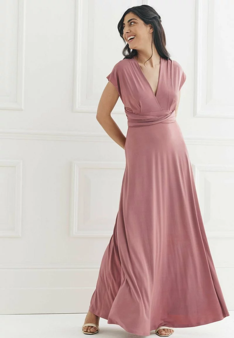 Next Damen MULTIWAY - Maxikleid - Mauve Purple 1 Next Damen MULTIWAY - Maxikleid - Mauve Purple