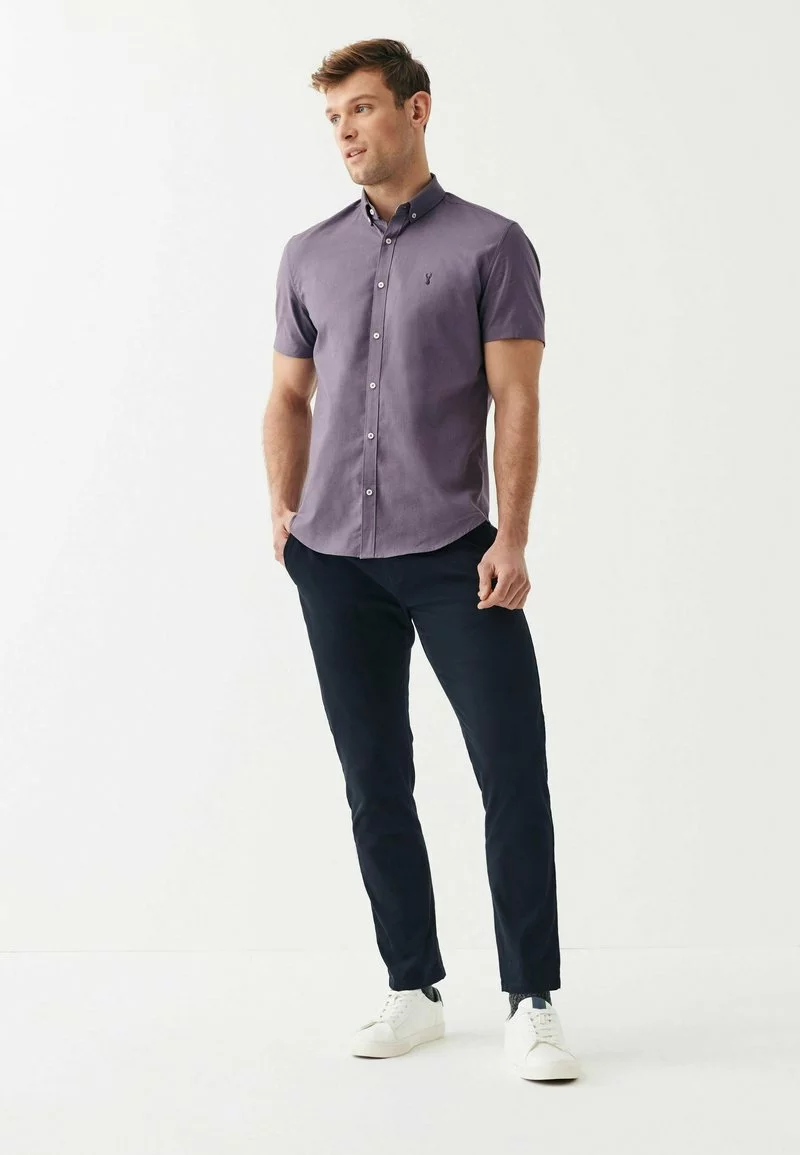 Next Herren STRETCH OXFORD - Hemd - Purple 2 Next Herren STRETCH OXFORD - Hemd - Purple – Bild 2