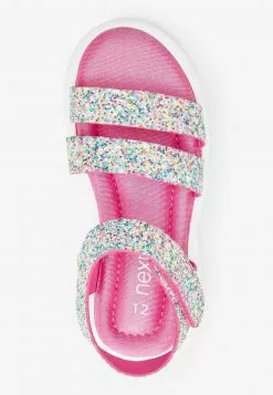 Next Kinder MEMORY FOAM SPORTY - Riemensandalette - Pink Rainbow Glitter -Next Großes Kaufhaus 9eca4e7ab79b4e6e803e0ab8144ec694