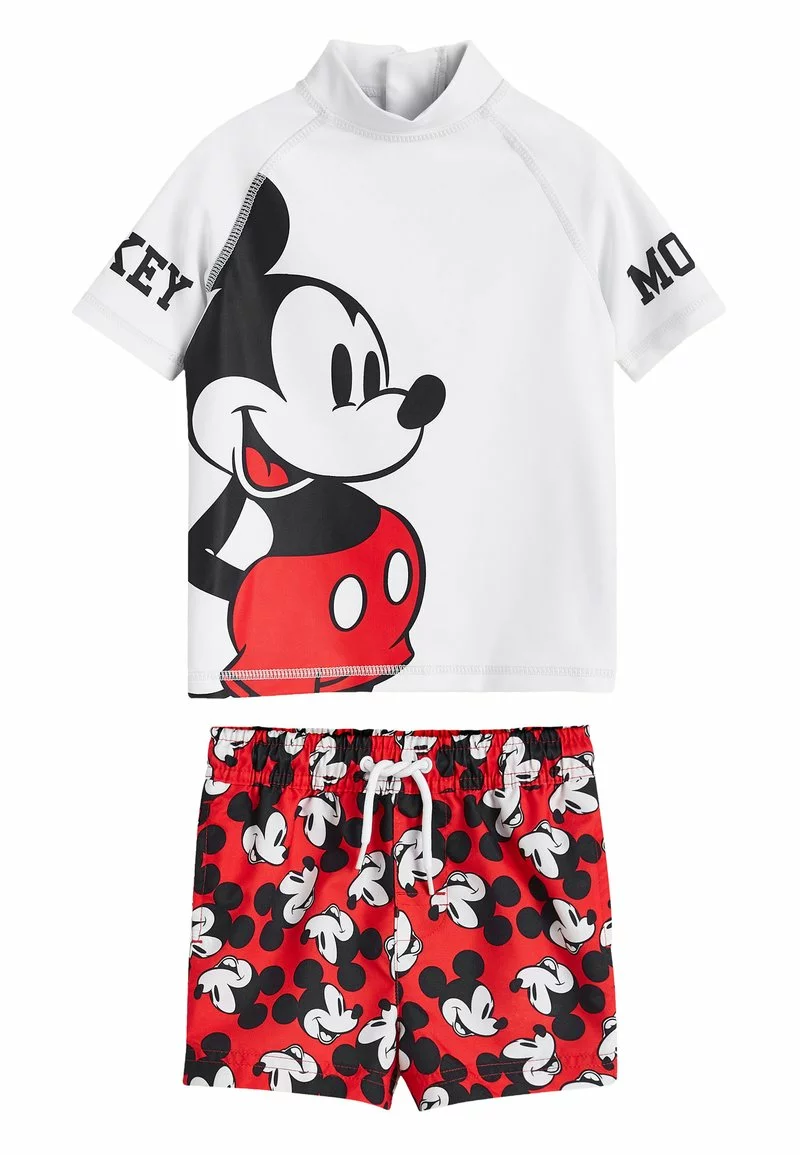 Next Unisex MICKEY MOUSE SET - Badeshorts - Red 1 Next Unisex MICKEY MOUSE SET - Badeshorts - Red