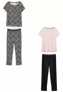 Next Damen 2 PACK - Nachtwäsche Set - Off-white