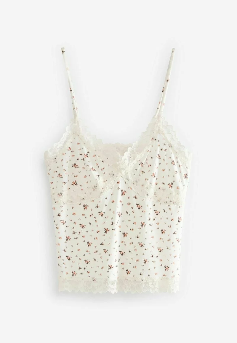 Next Damen 2 PACK - Nachtwäsche Shirt - Cream Blue 3 Next Damen 2 PACK - Nachtwäsche Shirt - Cream Blue – Bild 3