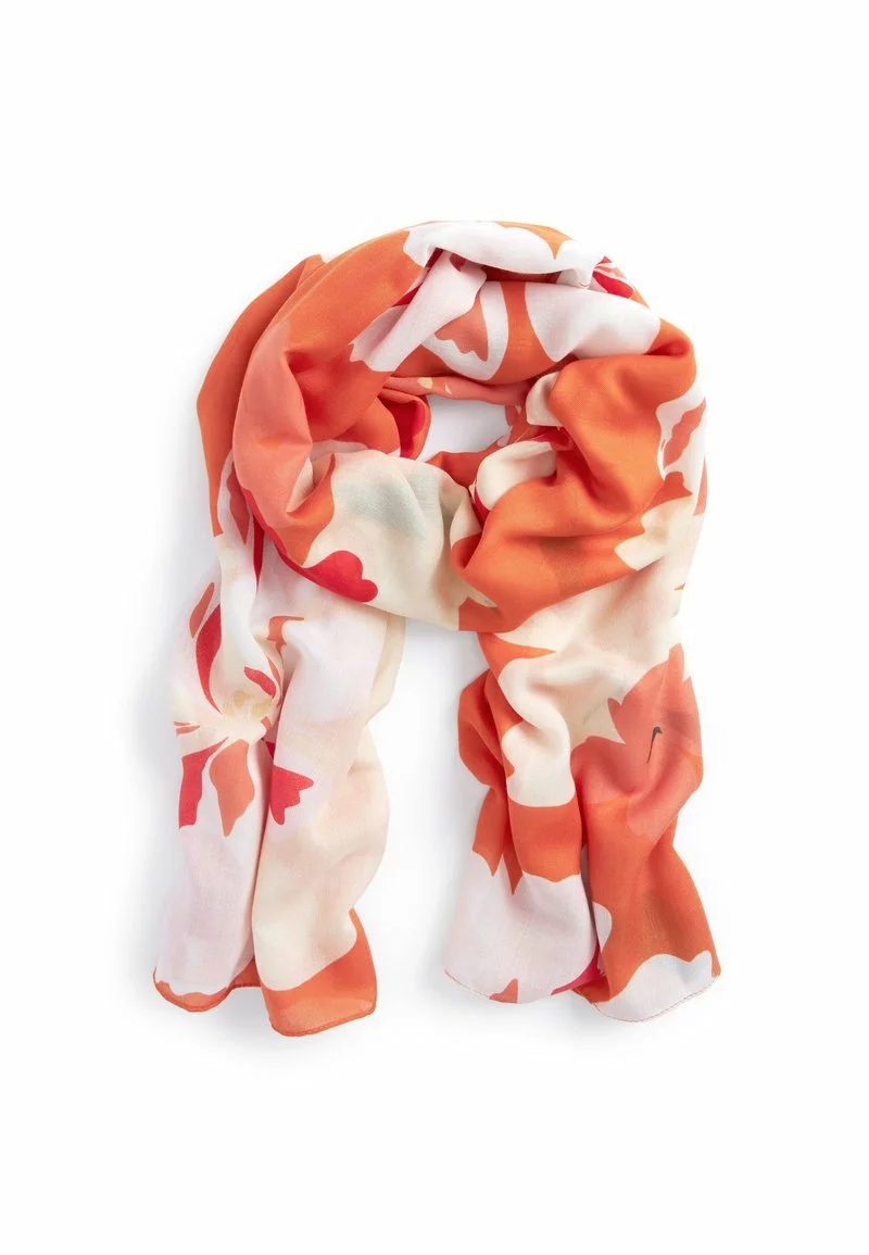 Next Damen Schal - Orange/off White 1 Next Damen Schal - Orange/off White