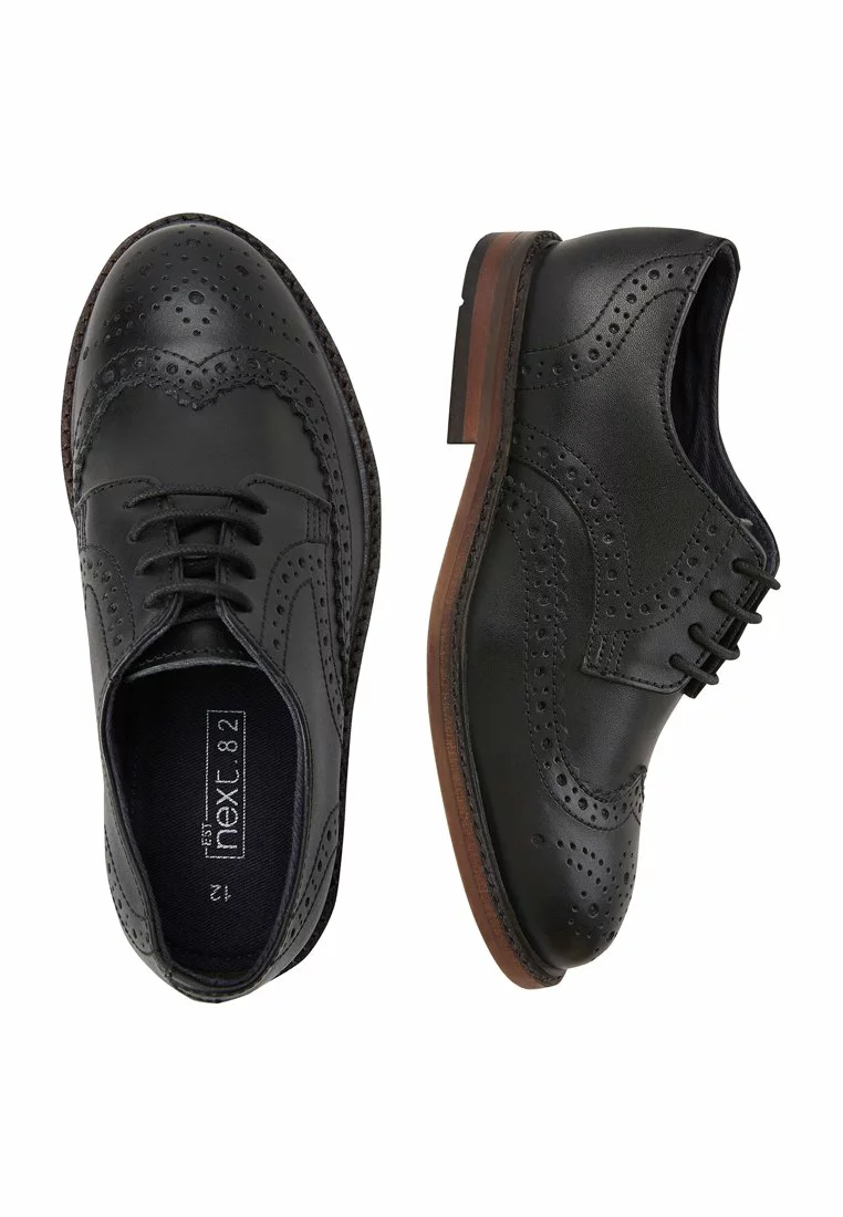 Next Kinder BROGUES - Schnürer - Black 2 Next Kinder BROGUES - Schnürer - Black – Bild 2