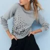 Next Damen ANIMAL GRAPHIC - Sweatshirt - Grey