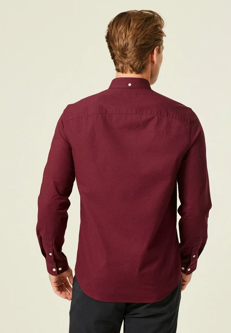 Next Herren LONG SLEEVE OXFORD - Hemd - Dark Purple 2 Next Herren LONG SLEEVE OXFORD - Hemd - Dark Purple – Bild 2