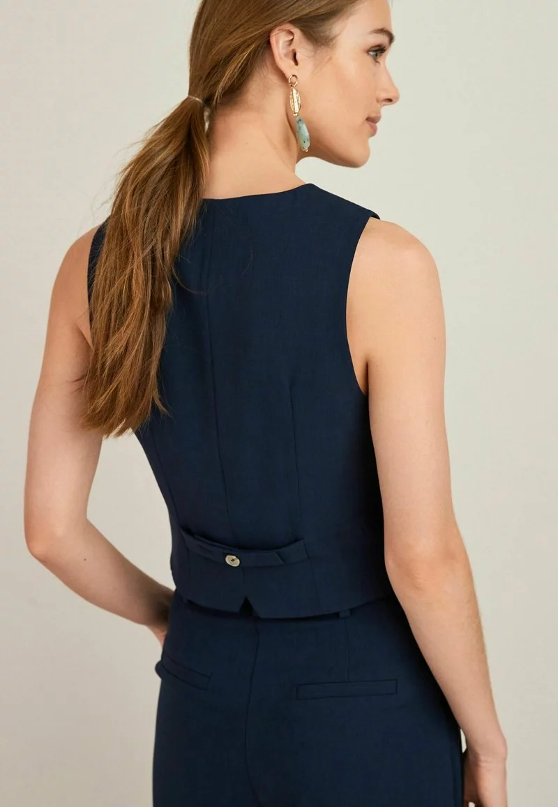 Next Damen Weste - Indigo Blue 3 Next Damen Weste - Indigo Blue – Bild 3
