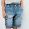 Next Kinder Jeans Shorts - Light Blue