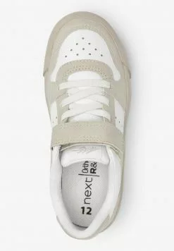 Next Kinder TOUCH STRAP FASTENING - Sneaker Low - White/sand -Next Großes Kaufhaus a29112b860384b9083d70103f74d9129