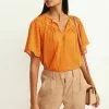 Next FLUTTER - Bluse - Orange Spot | Damen