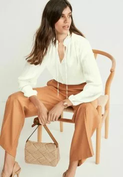 Next Damen CRINKLE - Bluse - Cream -Next Großes Kaufhaus a32139dae9e5485da67cb24f1f66dc6d