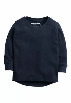 Next Unisex Langarmshirt - Dark Blue