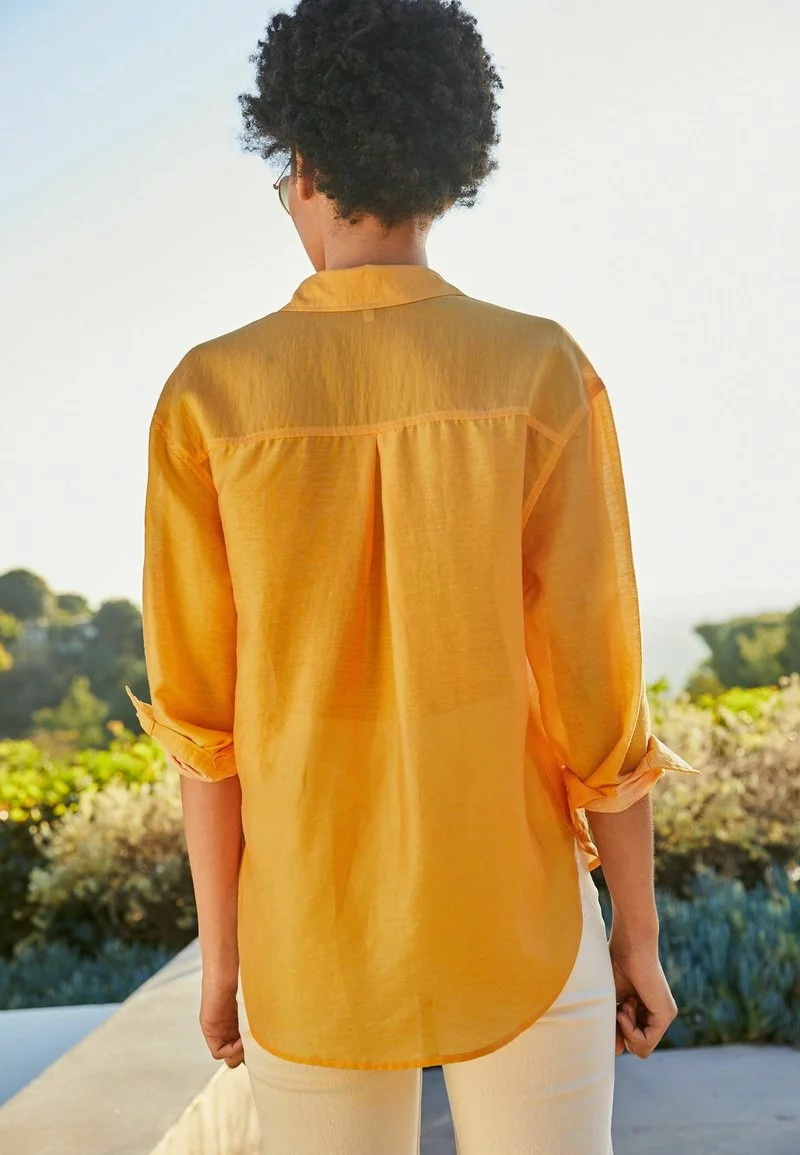 Next Damen LONG SLEEVE UTILITY - Hemdbluse - Ochre Yellow 3 Next Damen LONG SLEEVE UTILITY - Hemdbluse - Ochre Yellow – Bild 3
