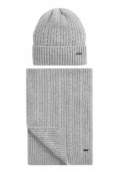 Next Herren SET - Mütze - Dark Grey