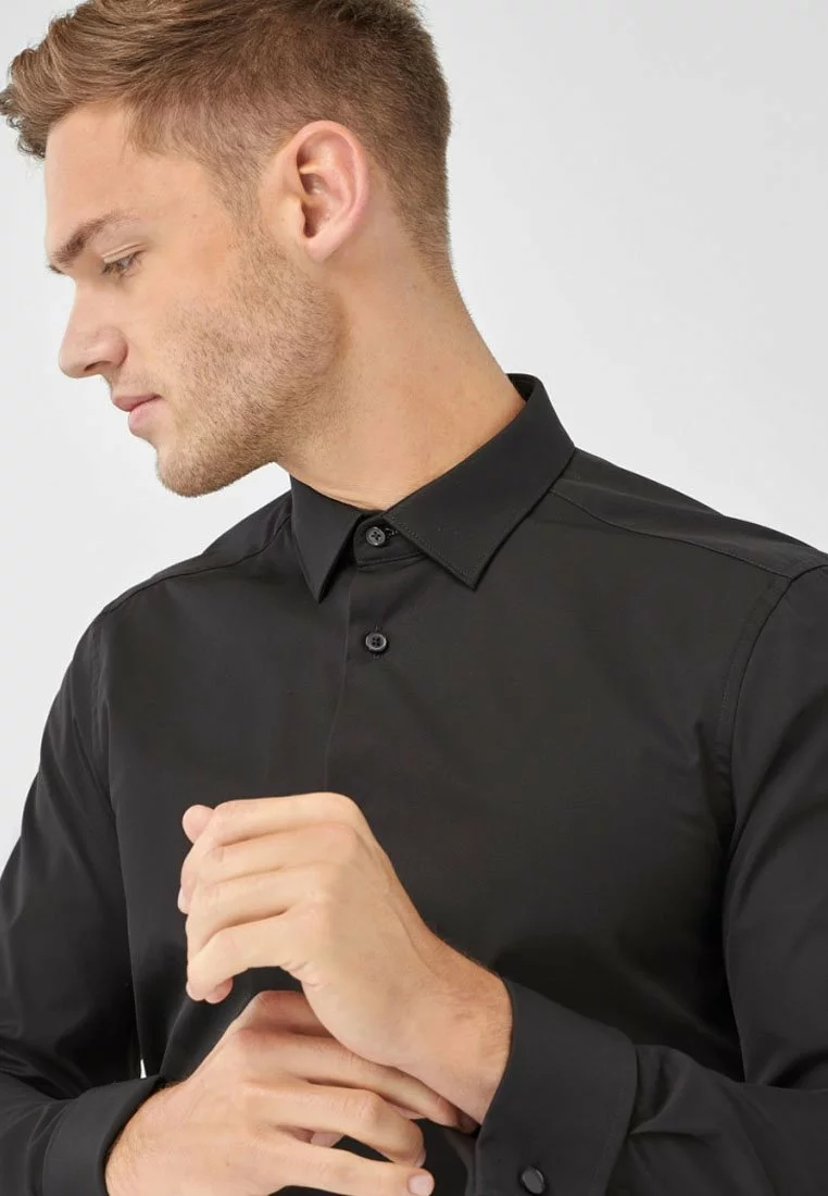 Next Businesshemd - Black | Herren 3 Next Businesshemd - Black | Herren – Bild 3