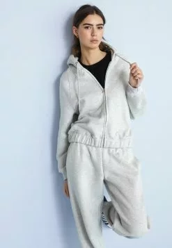 Next Damen Sweatjacke - Grey Marl