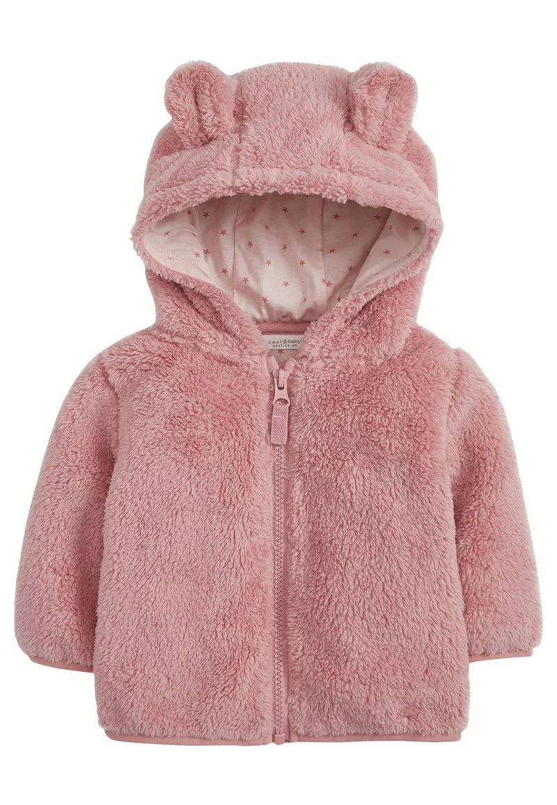 Next Kinder Fleecejacke - Pink 1 Next Kinder Fleecejacke - Pink