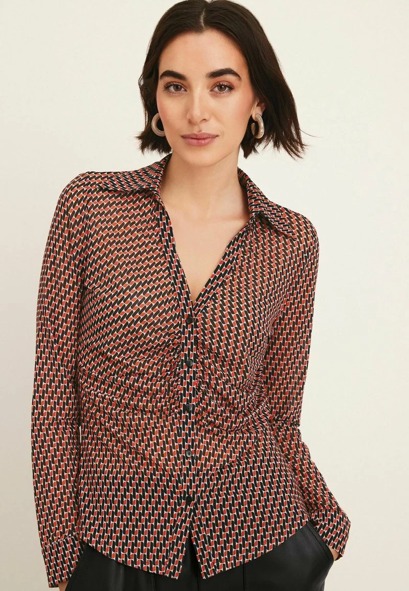 Next Damen LONG SLEEVE - Hemdbluse - Multi Coloured 1 Next Damen LONG SLEEVE - Hemdbluse - Multi Coloured