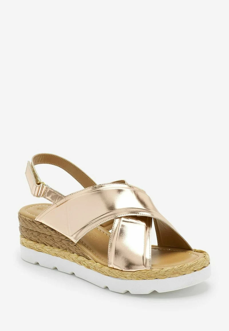 Next Damen FOREVER COMFORT SPORTS CROSS OVER - Riemensandalette - Rose Gold 2 Next Damen FOREVER COMFORT SPORTS CROSS OVER - Riemensandalette - Rose Gold – Bild 2