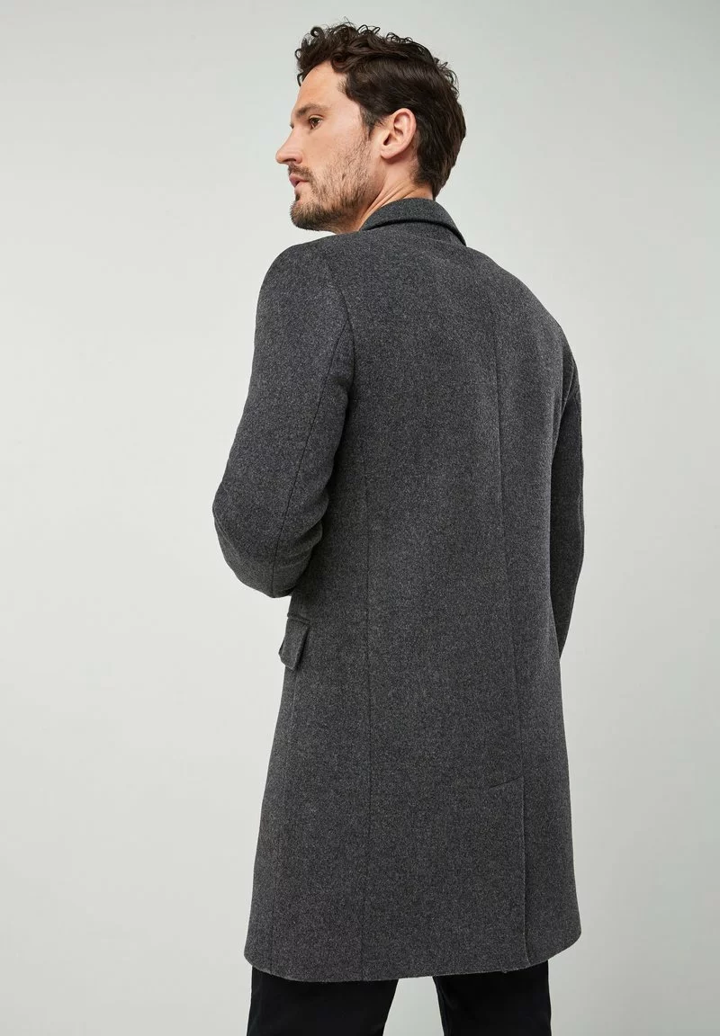 Next Herren SIGNATURE EPSOM - Klassischer Mantel - Charcoal 2 Next Herren SIGNATURE EPSOM - Klassischer Mantel - Charcoal – Bild 2