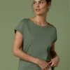 Next CAP SLEEVE - T-Shirt Basic - Khaki | Damen