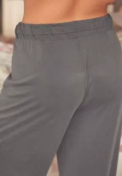 Next Damen SAVANNAH MILLER CUPRO WIDE LEG - Nachtwäsche Hose - Grey -Next Großes Kaufhaus a84fdbe78f9a477dacf0822102982ec2