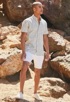 Next SEESUCKER - Hemd - Green | Herren