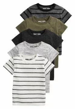 Next Unisex FIVE PACK - T-Shirt Print - Green